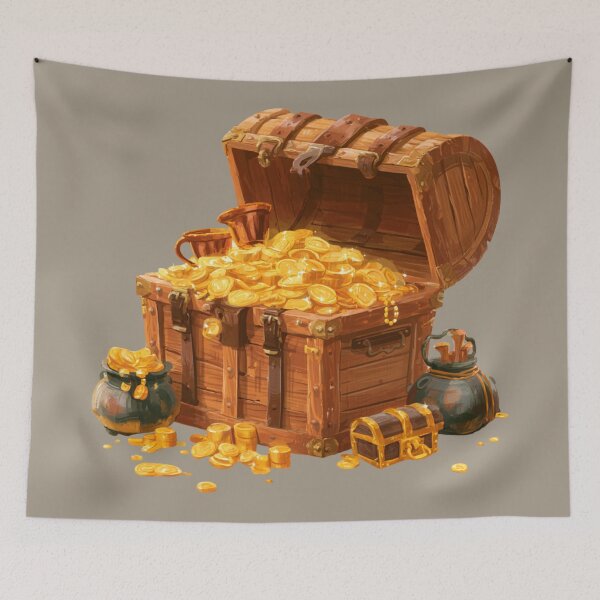 Item preview, Treasure Chest designed and sold by bubblyrainbow.