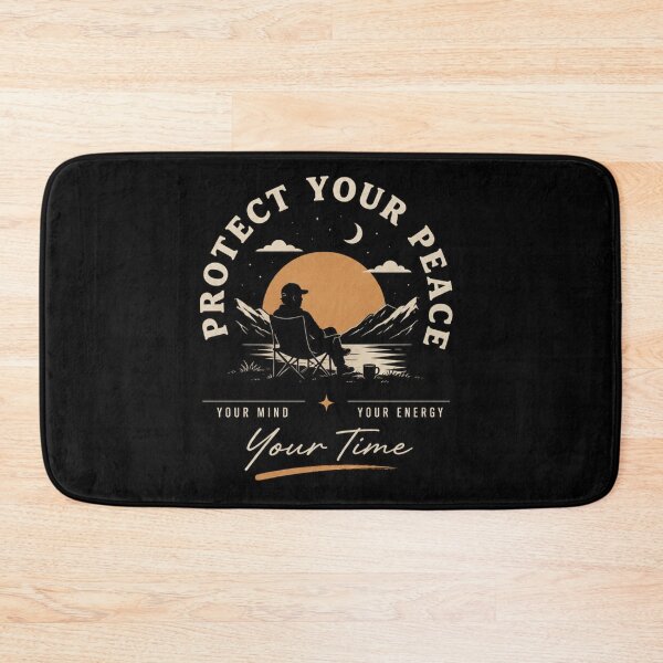 Item preview, Protect Your Peace | Mind Energy Time Minimal Design designed and sold by NomadUSArt.