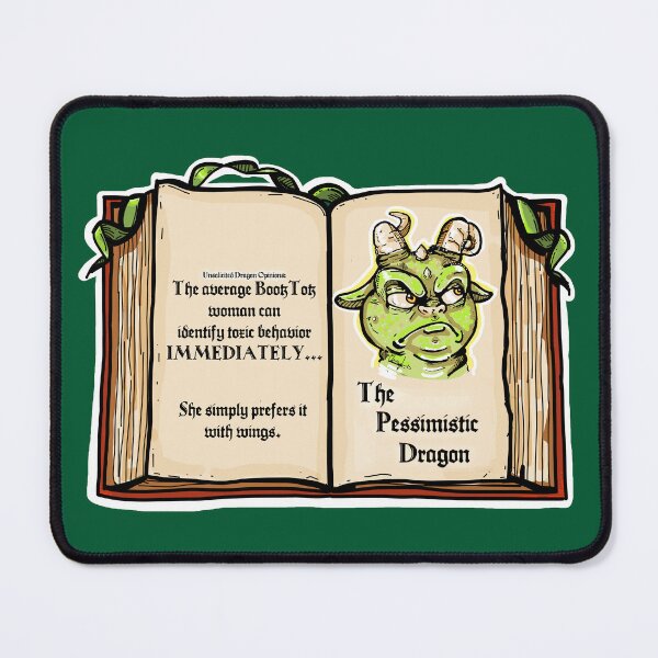Item preview, The Pessimistic Dragon: Unsolicited Opinions 2 designed and sold by EJBeyondTheCanvas .