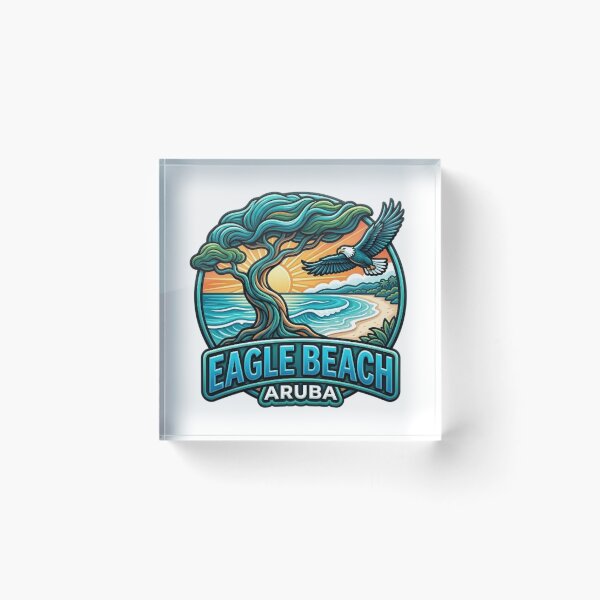 Item preview, EAGLE BEACH ARUBA designed and sold by likbatonboot.
