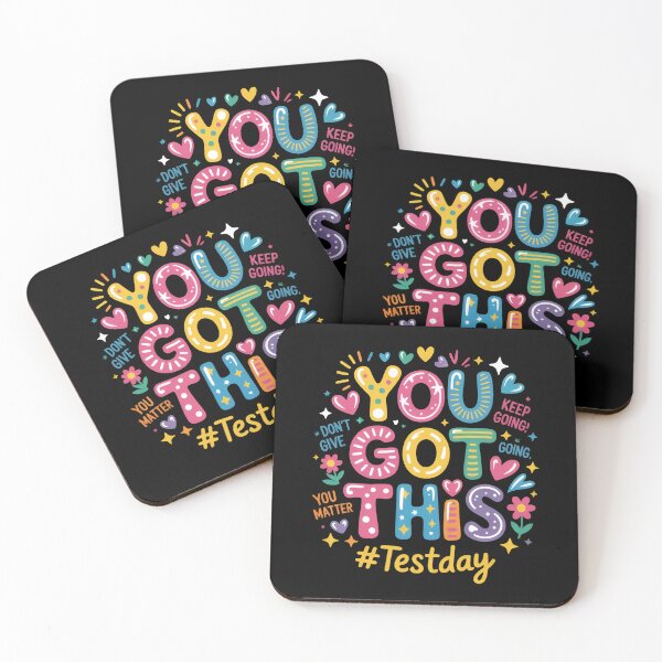 Item preview, You Got This Test Day – Positive Testing Motivation Teacher Student Encouragement designed and sold by Zizo-DR44.