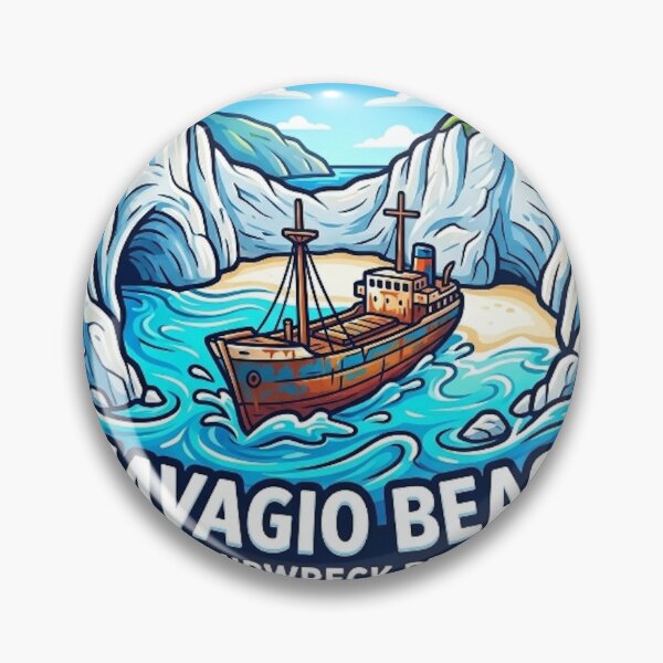 Item preview, NAVAGIO BEACH ZAKYNTHOS GREECE designed and sold by likbatonboot.