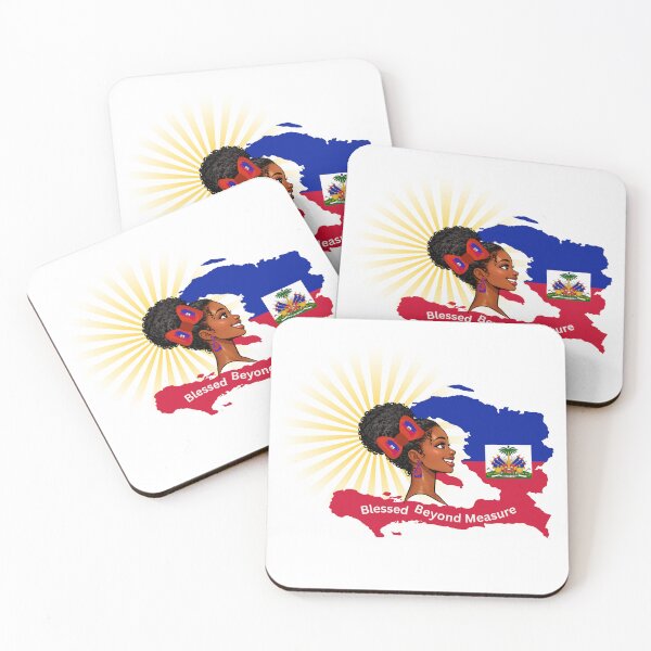 Item preview, Haitian Faith Throw Pillow – Haitian Flag Design designed and sold by JCozycorner.