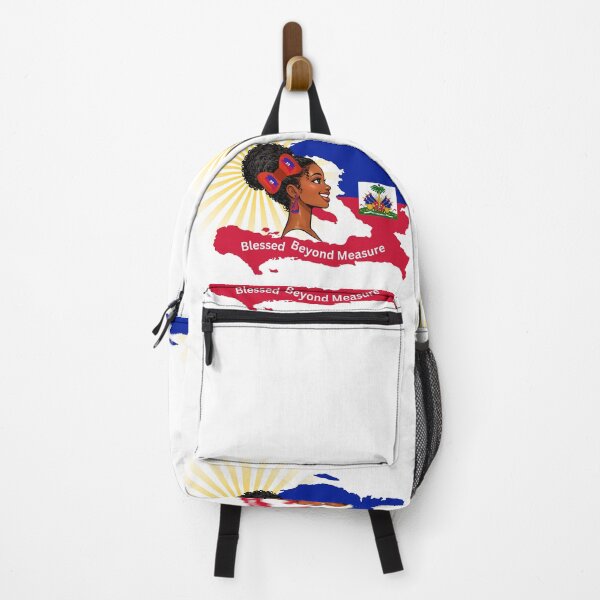 Item preview, Haitian Faith Throw Pillow – Haitian Flag Design designed and sold by JCozycorner.
