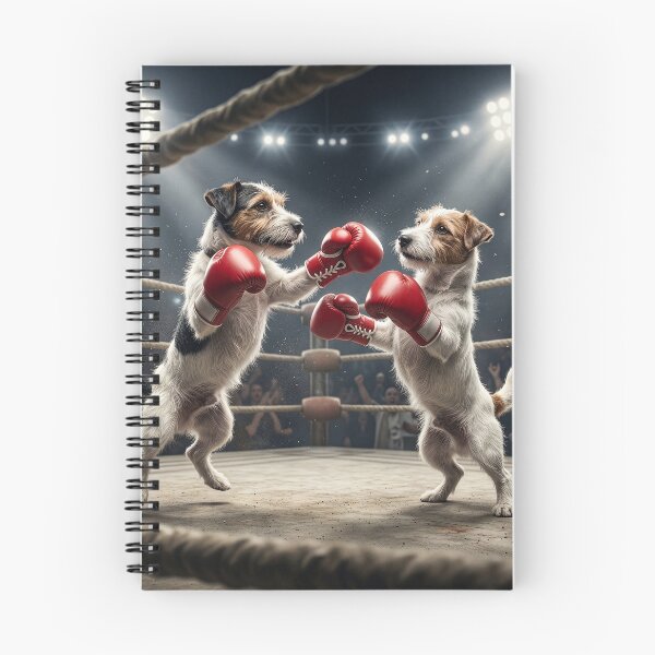 Item preview, Jack Russell Terriers Have a Boxing Match designed and sold by Tridentulus.