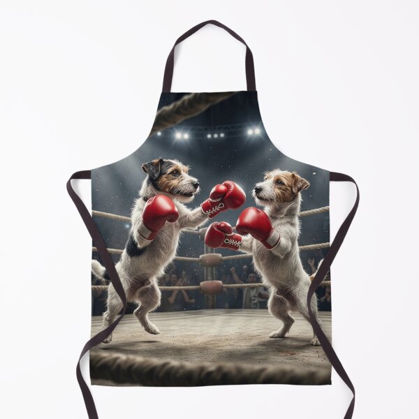 Item preview, Jack Russell Terriers Have a Boxing Match designed and sold by Tridentulus.