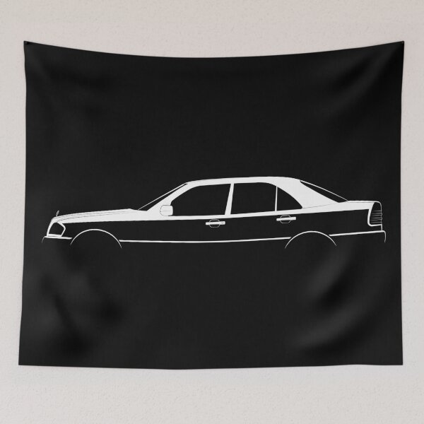 Item preview, C-Class (W202) (White) designed and sold by Car Silhouettes.