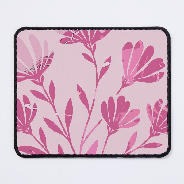 Item preview, Pink Floral Stencil Pouring Art designed and sold by GAP90.