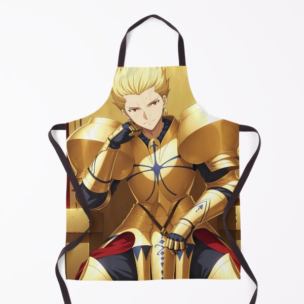 Item preview, Gilgamesh Fate Stay Night Royal Throne Golden Armor designed and sold by justnickthings.