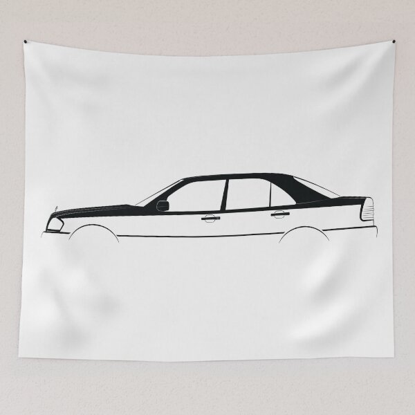 Item preview, C-Class (W202) (Black) designed and sold by Car Silhouettes.