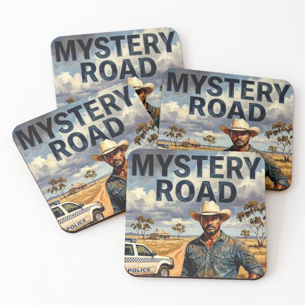 Item preview, Mystery Road Australian Outback Crime Drama Art Poster designed and sold by Art's Diner.