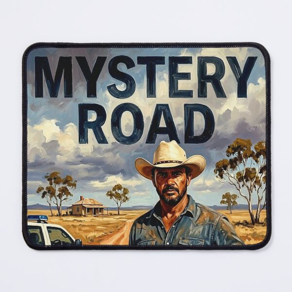Item preview, Mystery Road Australian Outback Crime Drama Art Poster designed and sold by Art's Diner.