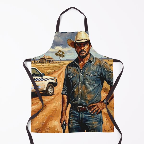 Item preview, Mystery Road Australian Outback Crime Drama Art Poster designed and sold by Art's Diner.