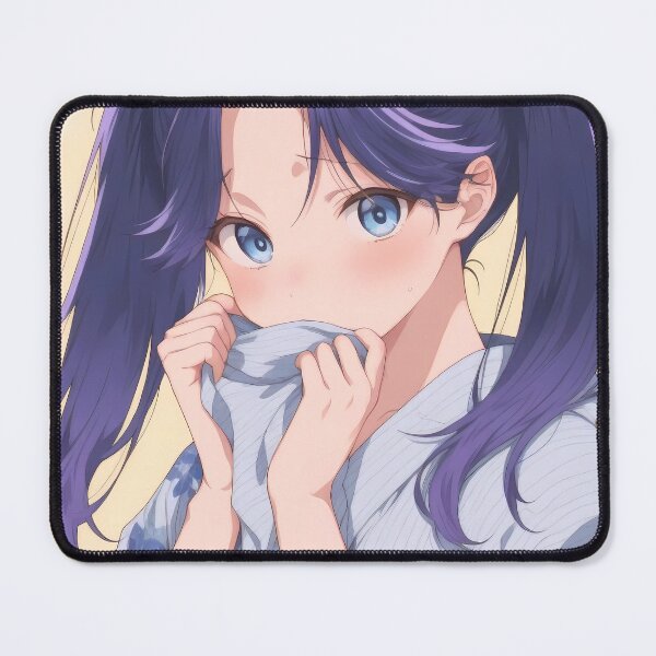Item preview, Ayame Moriya Blue Box Summer Yukata Shy Blue Eyes designed and sold by bystudiolereve.