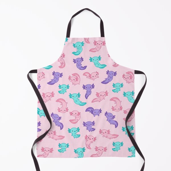 Item preview, Cute Pastel Axolotl Repeating Pattern Pink Purple Blue Seamless Aesthetic designed and sold by Vanilla-Girl.