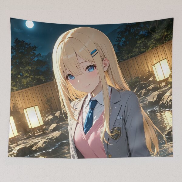 Item preview, Yuu Amami Kura Nika Moonlit River Glow designed and sold by bystudiolereve.