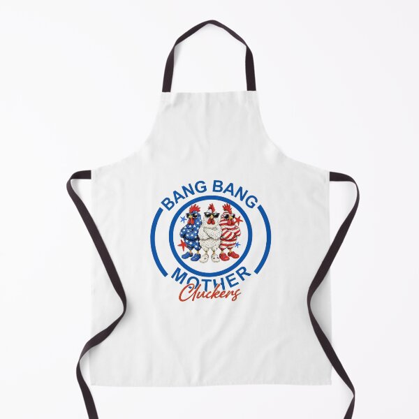 Item preview, bang bang mother cluckers patriotic chicken 4th of july designed and sold by thomas-frame.