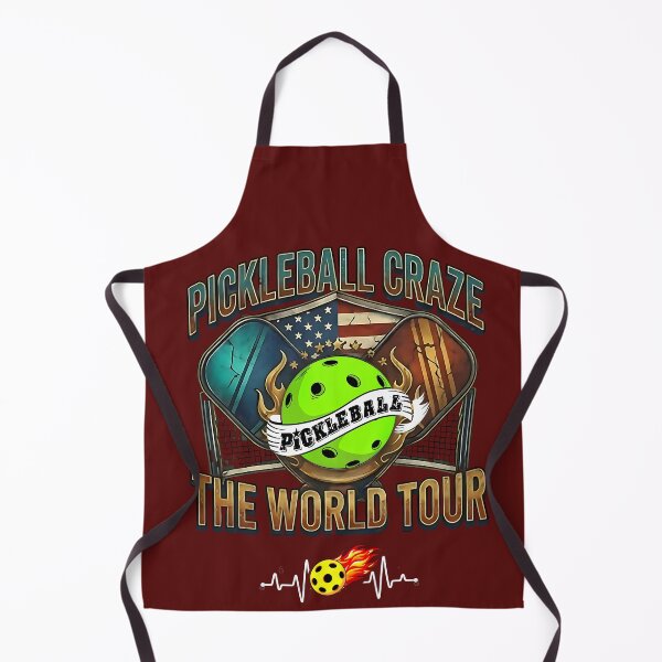 Item preview, Pickleball Craze The World Tour | Retro Sport USA Design designed and sold by Jen.Lou.