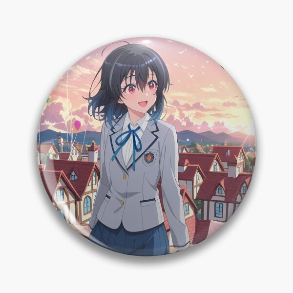 Item preview, Umi Asanagi Second Prettiest Girl Sunset Balcony Balloon Dream designed and sold by bystudiolereve.