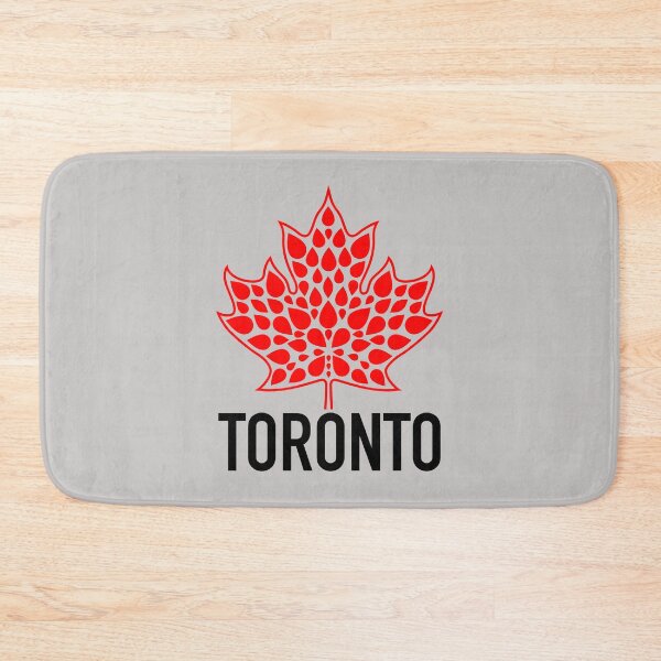 Artikelvorschau, TORONTO Red Modern Maple Leaf Emblem entworfen und verkauft von Great Canadian Collective.