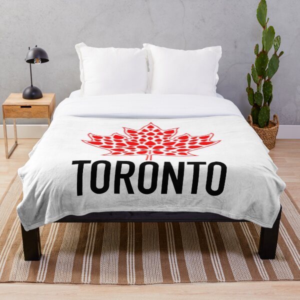 Item preview, TORONTO Red Modern Maple Leaf Emblem designed and sold by Great Canadian Collective.