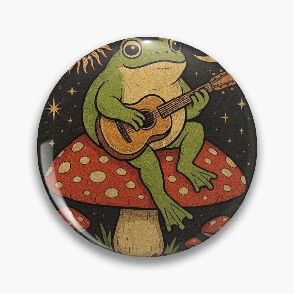 Item preview, The Bard Tarot Card - Frog Playing Guitar designed and sold by conamor-bymel.