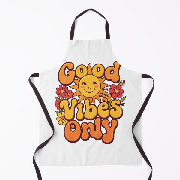 Item preview, Good Vibes Only Retro Groovy Sun Flowers designed and sold by KCasual.