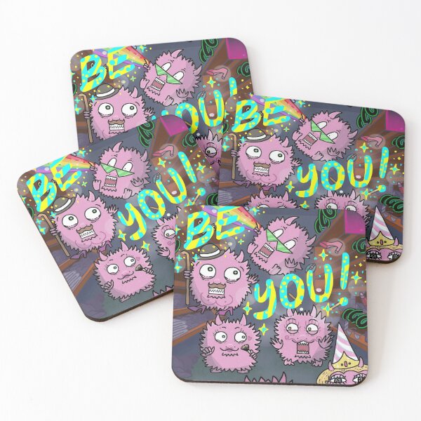 Item preview, Be You Monster Positivity Poster designed and sold by Tawnat-Zl9at.