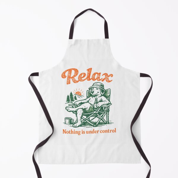 Item preview, Relax, Nothing Is Under Control | Funny Relaxed Dog Vintage Design designed and sold by VividMorphk.