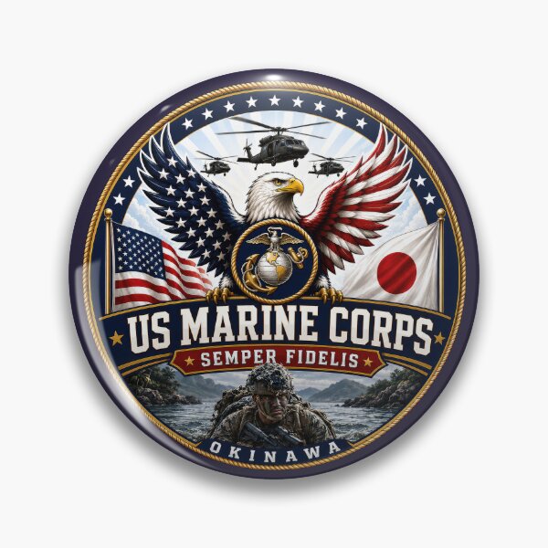 Artikelvorschau, US Marine Corps - Okinawa entworfen und verkauft von Okinawa by Design.