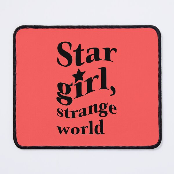 Item preview, Star Girl Strange World — Bold Star Minimalist Quote | Dark Indie Aesthetic Art Print, Outsider Gift designed and sold by ArtofDari.
