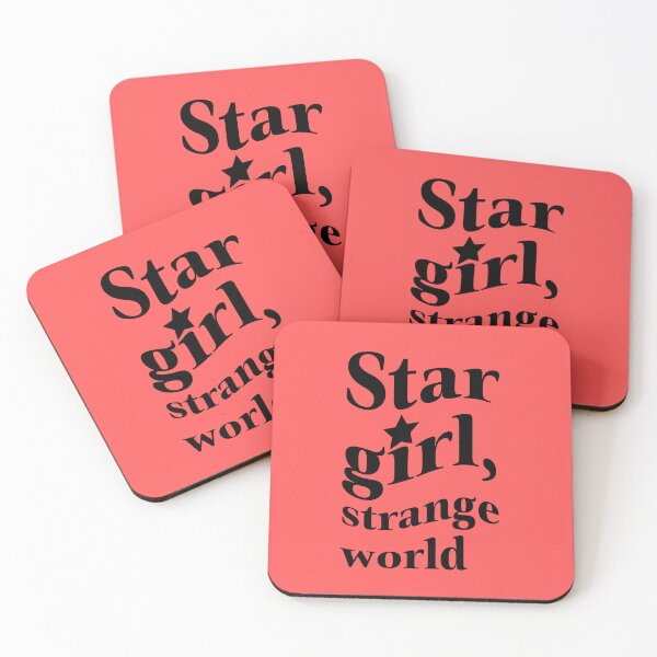 Item preview, Star Girl Strange World — Bold Star Minimalist Quote | Dark Indie Aesthetic Art Print, Outsider Gift designed and sold by ArtofDari.