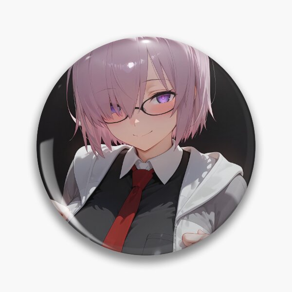 Item preview, Mash Kyrielight Fate Grand Order Dark Hoodie Gaze designed and sold by bystudiolereve.