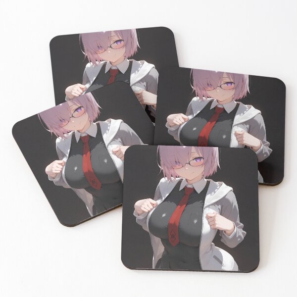 Item preview, Mash Kyrielight Fate Grand Order Dark Hoodie Gaze designed and sold by bystudiolereve.