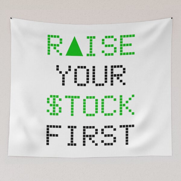Item preview, Raise Your Stock First - Hard Work  designed and sold by XIOMOS.