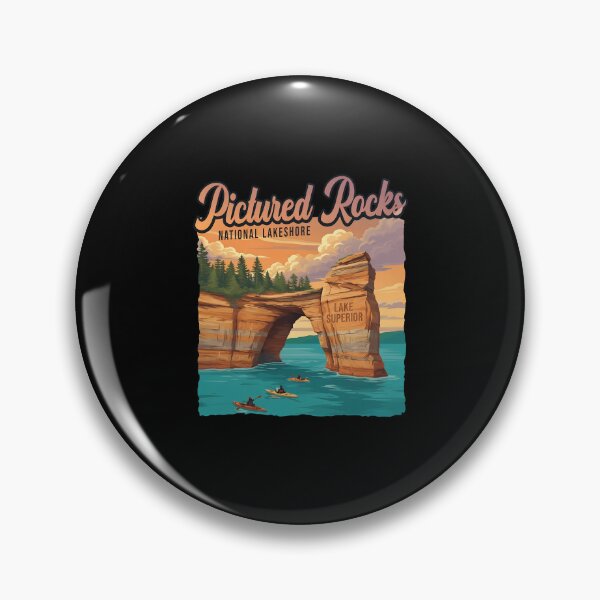 Item preview, Pictured Rocks National Lakeshore Kayaking Camping Outdoor Performance designed and sold by thomas-frame.
