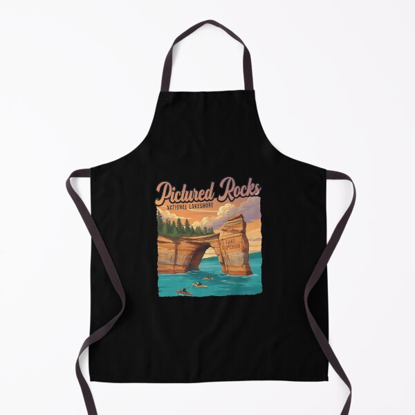 Item preview, Pictured Rocks National Lakeshore Kayaking Camping Outdoor Performance designed and sold by thomas-frame.