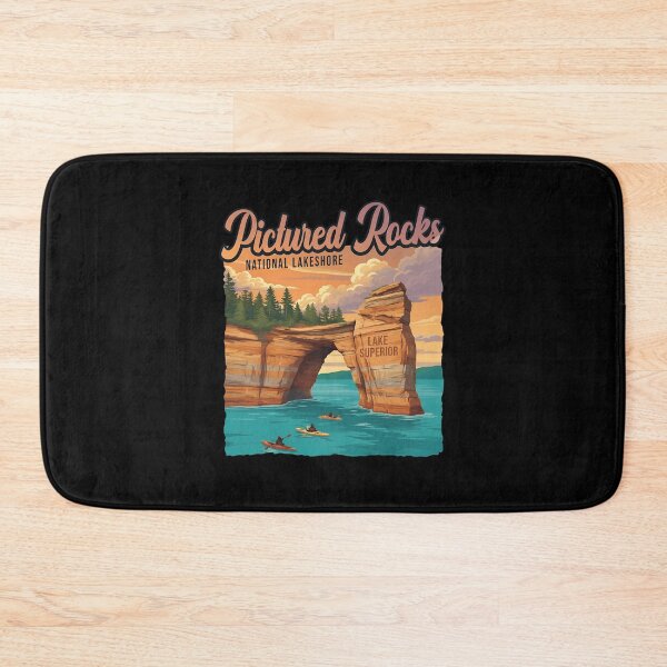 Item preview, Pictured Rocks National Lakeshore Kayaking Camping Outdoor Performance designed and sold by thomas-frame.