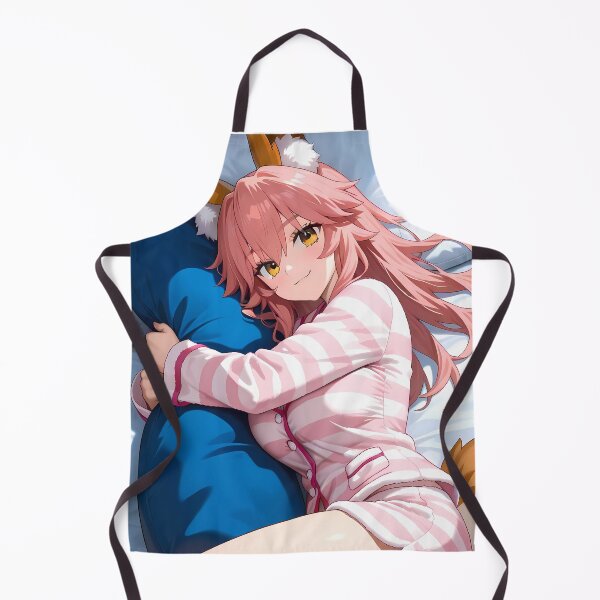 Item preview, Tamamo No Mae Fate Grand Order Cozy Pillow Fox Smile designed and sold by bystudiolereve.