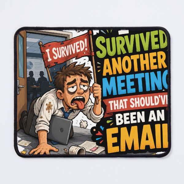 Item preview, I Survived Another Meeting that should've been an email  designed and sold by Vexorask.