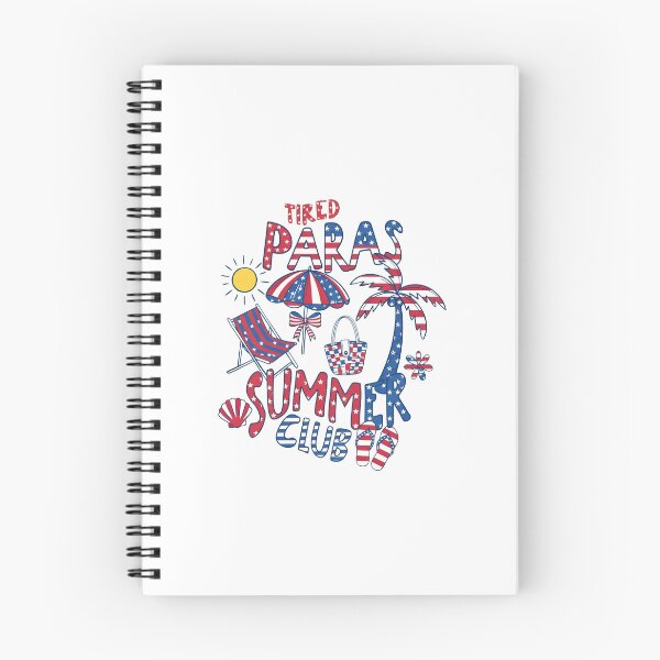 Item preview, Tired Paras Summer Club Vacation Beach 4th of July para Life designed and sold by thomas-frame.