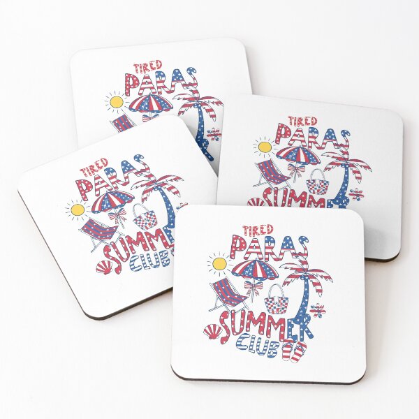 Item preview, Tired Paras Summer Club Vacation Beach 4th of July para Life designed and sold by thomas-frame.