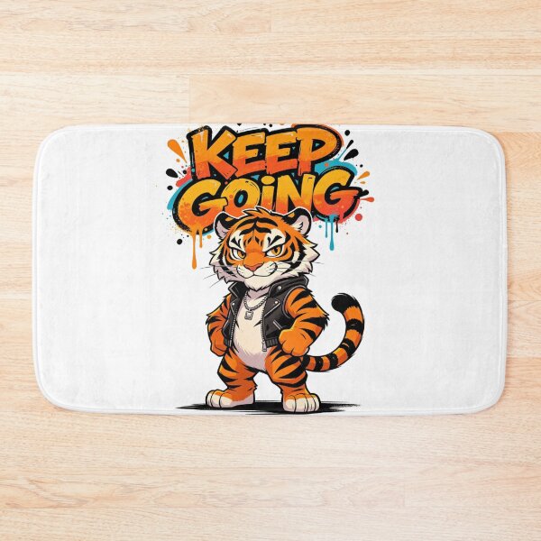 Item preview, Keep Going Tiger Urban Vibe designed and sold by LINSSEX Style • Urban & Sport Streetwear.