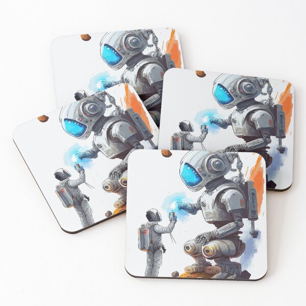 Item preview, Robot Street Painter designed and sold by bb-15artstudio.