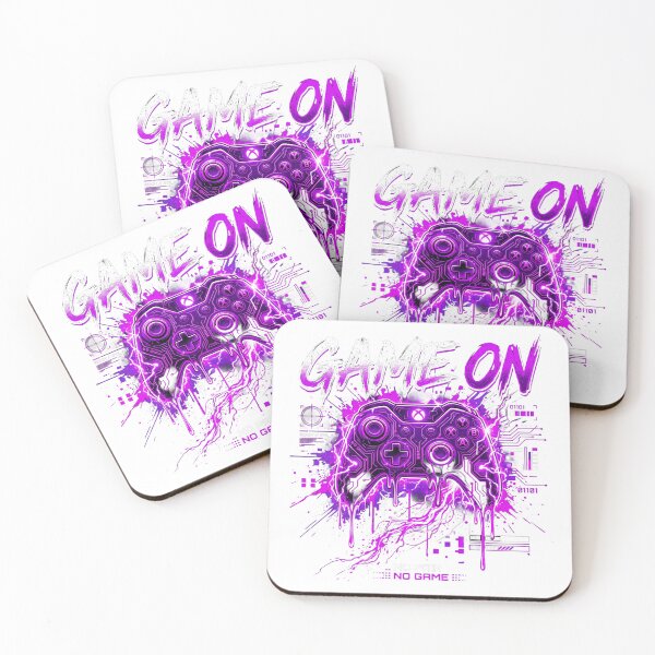 Item preview, GAME ON | Neon Purple Cyberpunk Gaming Controller designed and sold by rajmatrix007.