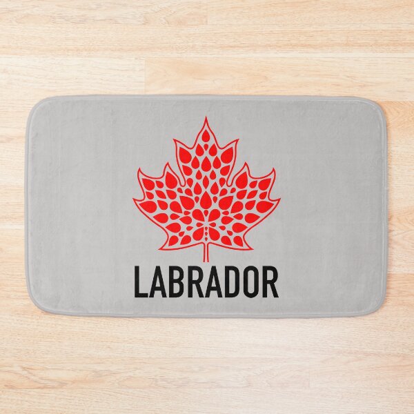 Item preview, LABRADOR Red Modern Maple Leaf Emblem designed and sold by Great Canadian Collective.