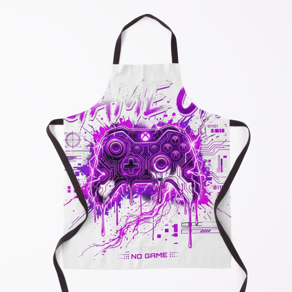 Item preview, GAME ON | Neon Purple Cyberpunk Gaming Controller designed and sold by rajmatrix007.