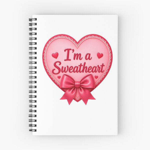 Item preview, Valentine Sweatheart Pink Candy Heart Bow designed and sold by Artmares.