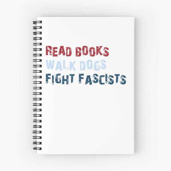 Item preview, Read Books Walk Dogs Fight Fascists – Pages Paws And Principles designed and sold by JonesFlora2025.