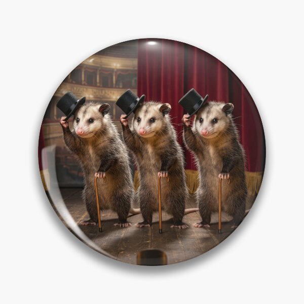 Item preview, Virginia Opossums Are Stellar Vaudeville Act designed and sold by Tridentulus.